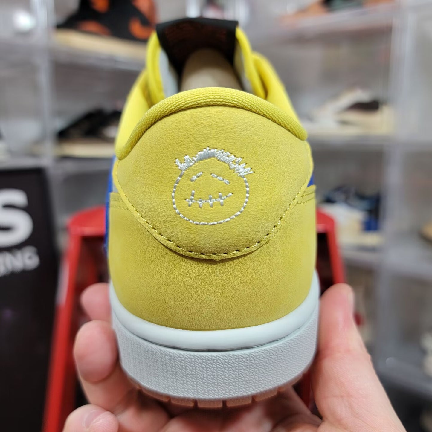 Travis Scott x Nike Air Jordan 1 Low OG"Canary"