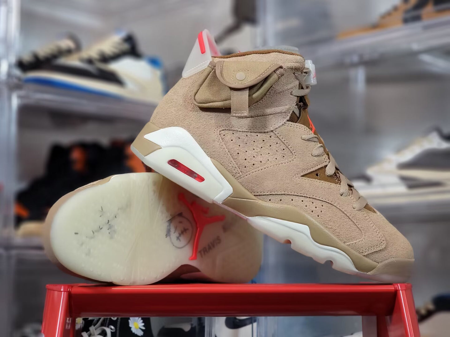 Travis Scott x Air Jordan 6“British Khaki”