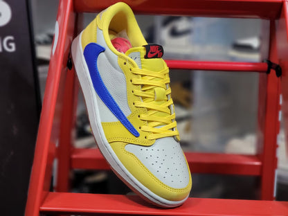 Travis Scott x Nike Air Jordan 1 Low OG"Canary"